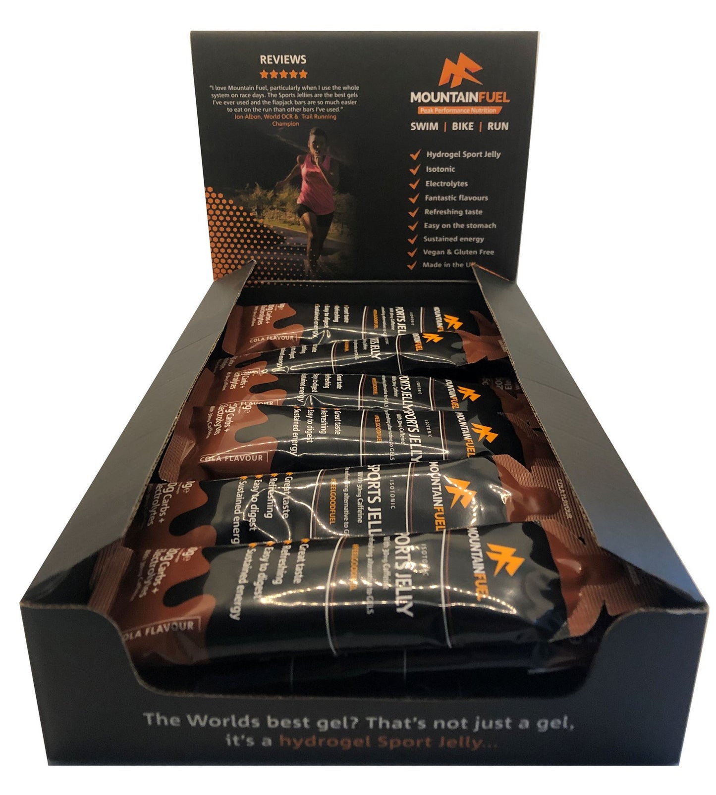 Mountain Fuel: Sports Jelly (Box 24 x 60g gels)