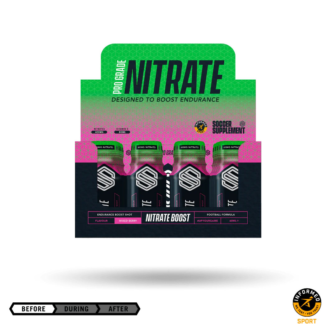 Soccer Supplements: Nitrate Shot (12 x 60ml)