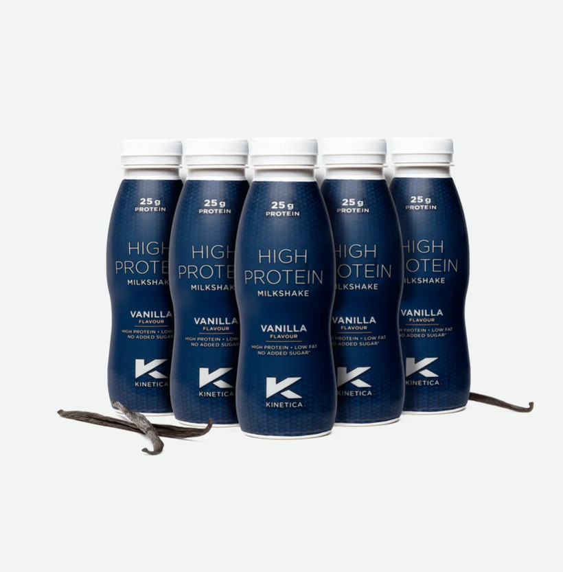 Kinetica Sports High Protein Milkshake  (12 x 330ml)