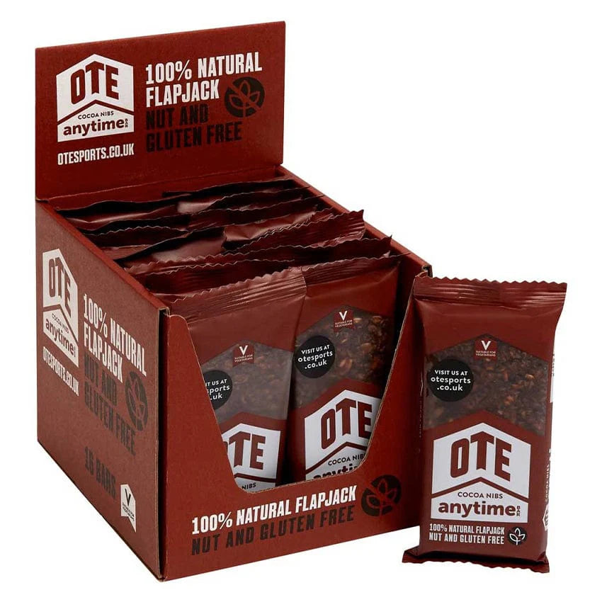 OTE Anytime Bar: 100% Natural Flapjacks (16 x 62g)